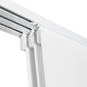 VIEWTEX Kit di pannelli giapponese (binario e pannelli) Screen - Grado di apertura 10% - Bianco 285 cm - Made in Europe - 5 anni di garanzia