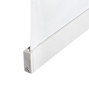 VIEWTEX Kit di pannelli giapponese (binario e pannelli) Screen - Grado di apertura 10% - Bianco 191 cm - Made in Europe - 5 anni di garanzia
