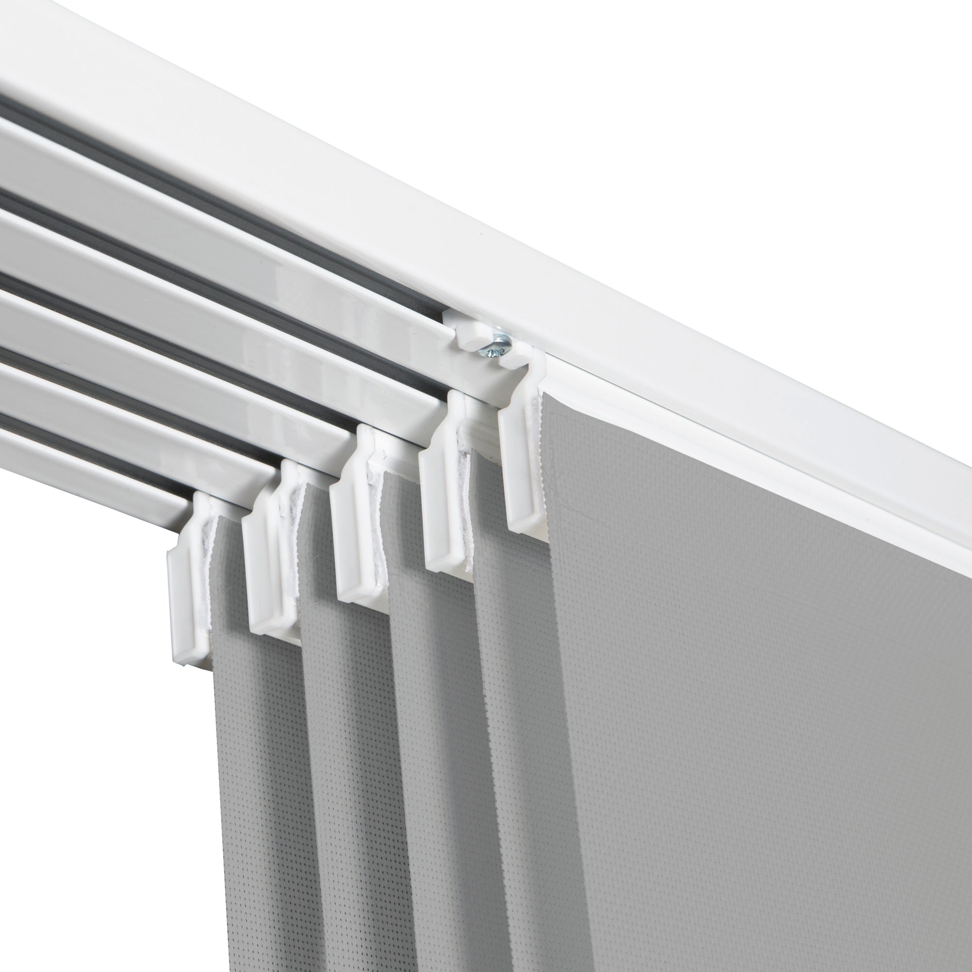 VIEWTEX Kit di pannelli giapponese (binario e pannelli) Screen - Grado di apertura 10% - Grigio perla 238 cm - Made in Europe - 5 anni di garanzia