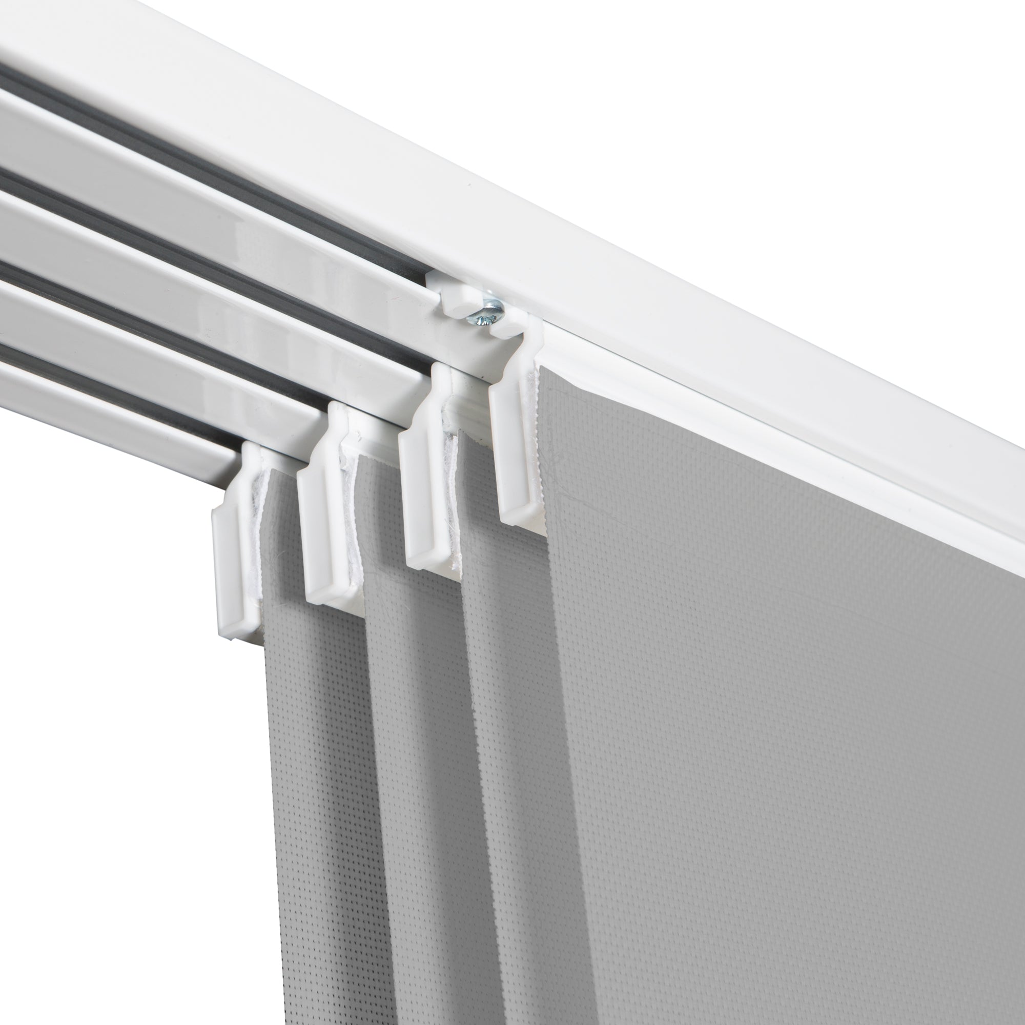 VIEWTEX Kit di pannelli giapponese (binario e pannelli) Screen - Grado di apertura 10% - Grigio perla 191 cm - Made in Europe - 5 anni di garanzia