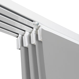 VIEWTEX Kit di pannelli giapponese (binario e pannelli) Screen - Grado di apertura 10% - Grigio perla 191 cm - Made in Europe - 5 anni di garanzia
