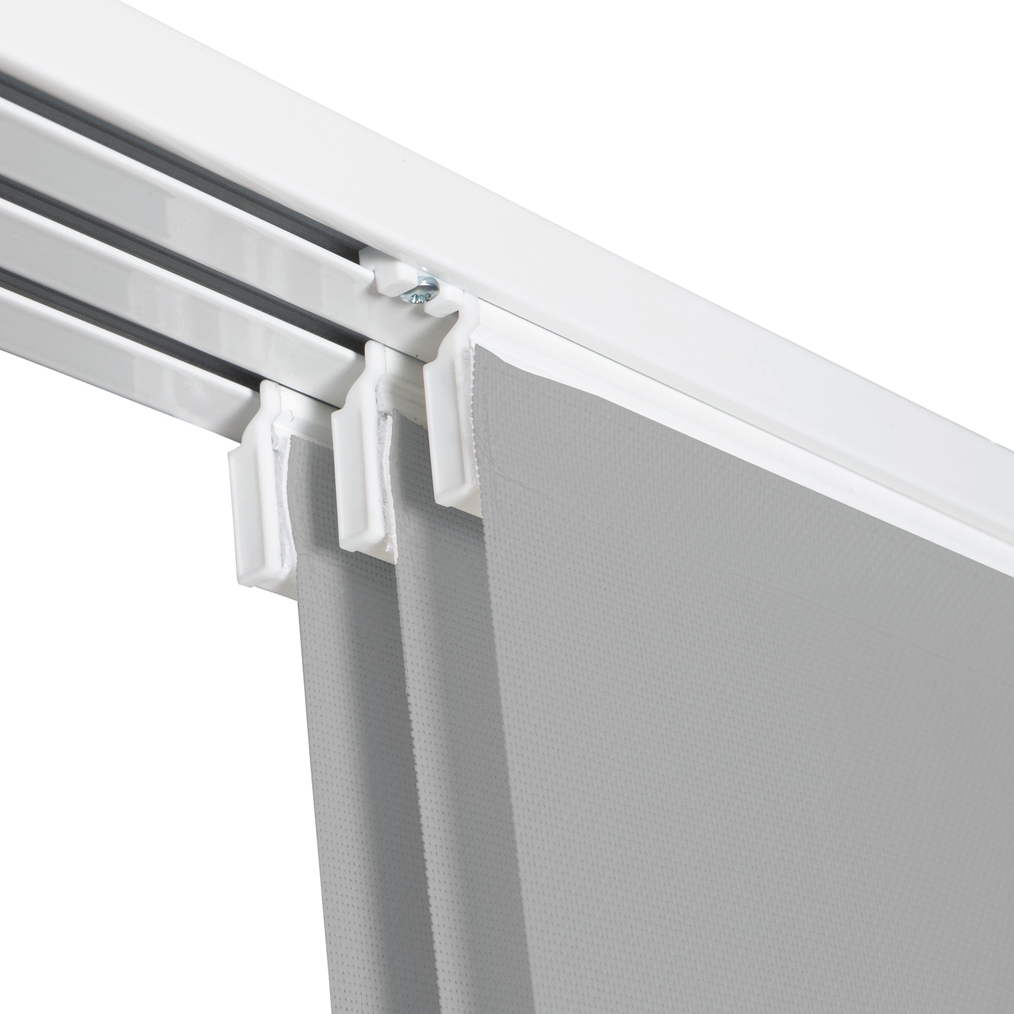 VIEWTEX Kit di pannelli giapponese (binario e pannelli) Screen - Grado di apertura 10% - Grigio perla 144 cm - Made in Europe - 5 anni di garanzia