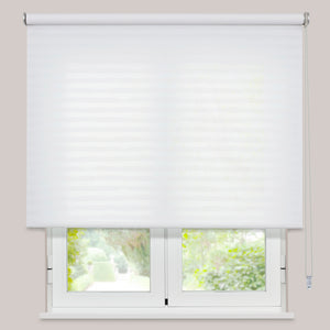 VIEWTEX Tenda a rullo Traslucida Printed Lines Bianco 150 X 250cm - Made in Europe - 5 anni di garanzia