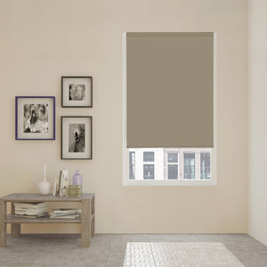 VIEWTEX Tenda a rullo opaca termica/oscurante Easy Fix Desert 55 X 190 cm - Made in Europe - 5 anni di garanzia