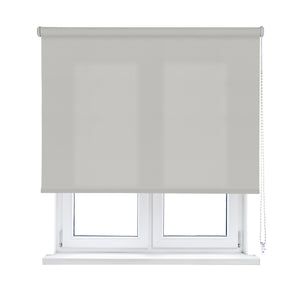 VIEWTEX Tenda a rullo Easy Fix Traslucida Ecofuture (100% tessuto riciclato) Grigio 55 X 190cm - Made in Europe - 5 anni di garanzia