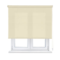 VIEWTEX Tenda a rullo Traslucida Ecofuture (100% tessuto riciclato) Ivory 105 X 190cm - Made in Europe - 5 anni di garanzia