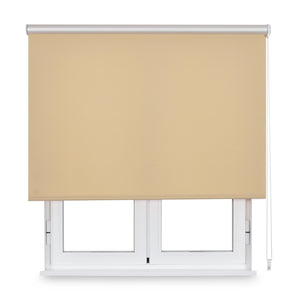 VIEWTEX Tenda a rullo traslucida L2000 Madreperla Arancione 135 X 190cm - Made in Europe - 5 anni di garanzia