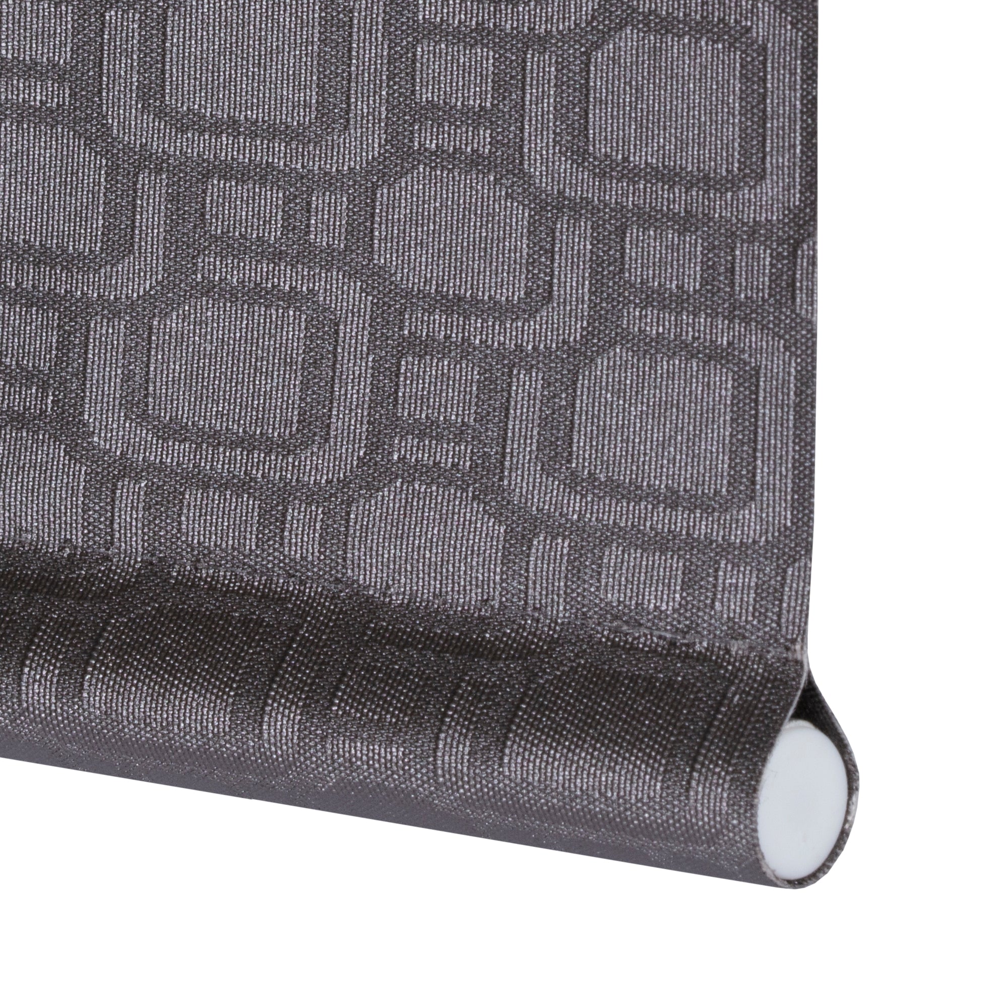 VIEWTEX Tenda a rullo traslucida Link Bright Brass Grigio 120 X 190cm - Made in Europe - 5 anni di garanzia