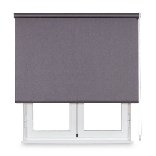 VIEWTEX Tenda a rullo traslucida Metallici Grigio 105 X 190cm - Made in Europe - 5 anni di garanzia