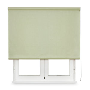 VIEWTEX Tenda a rullo traslucida Metallici Verde 120 X 190cm - Made in Europe - 5 anni di garanzia