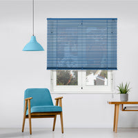 Veneziana in alluminio 25mm azzuro  150 X 250cm - Made in Europe