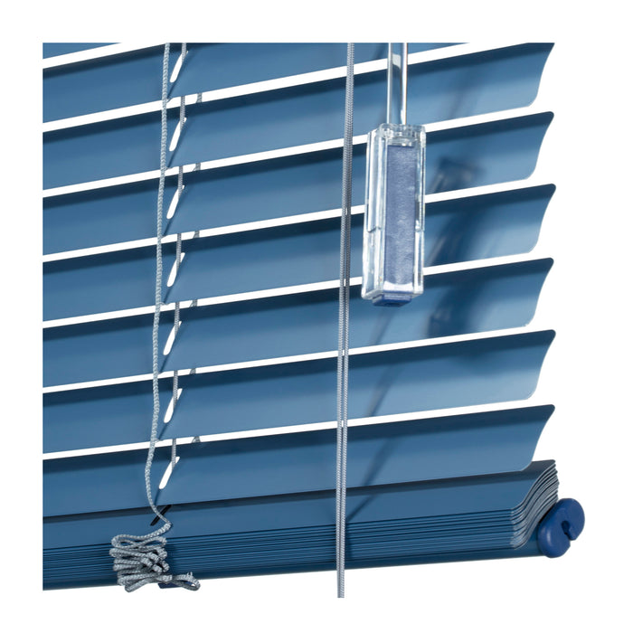 Veneziana in alluminio  25mm azzuro  80 X 175cm - Made in Europe