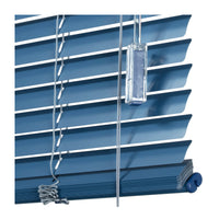 Veneziana in alluminio 25mm azzuro  150 X 250cm - Made in Europe