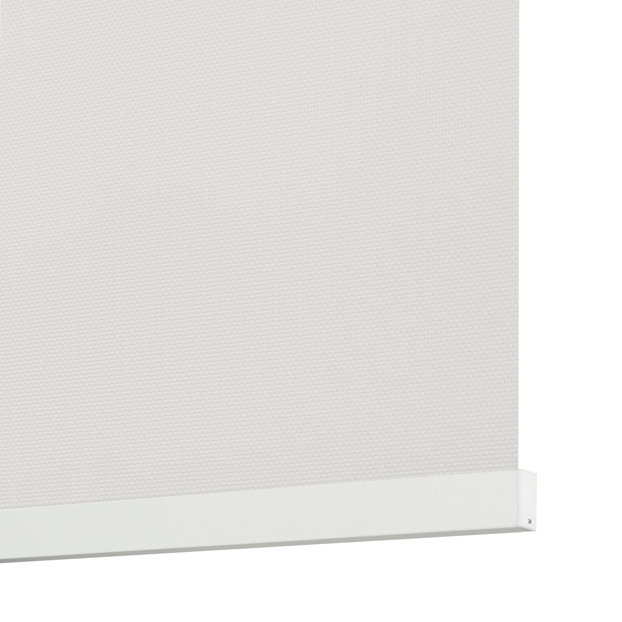 VIEWTEX Tenda a rullo motorizzata con cassetto Screen apertura 10% Bianco 105 X 190cm - Made in Spain - 5 anni di garanzia