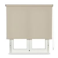 VIEWTEX Tenda a rullo Traslucida Chela Beige 105 X 250cm - Made in Europe - 5 anni di Garanzia