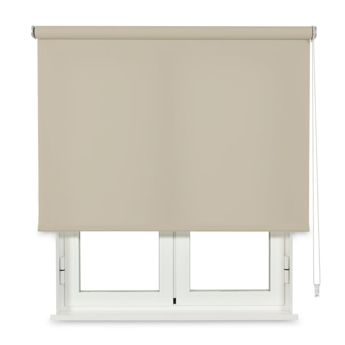 VIEWTEX Tenda a rullo Traslucida Chela Beige 180 X 250cm - Made in Europe - 5 anni di Garanzia