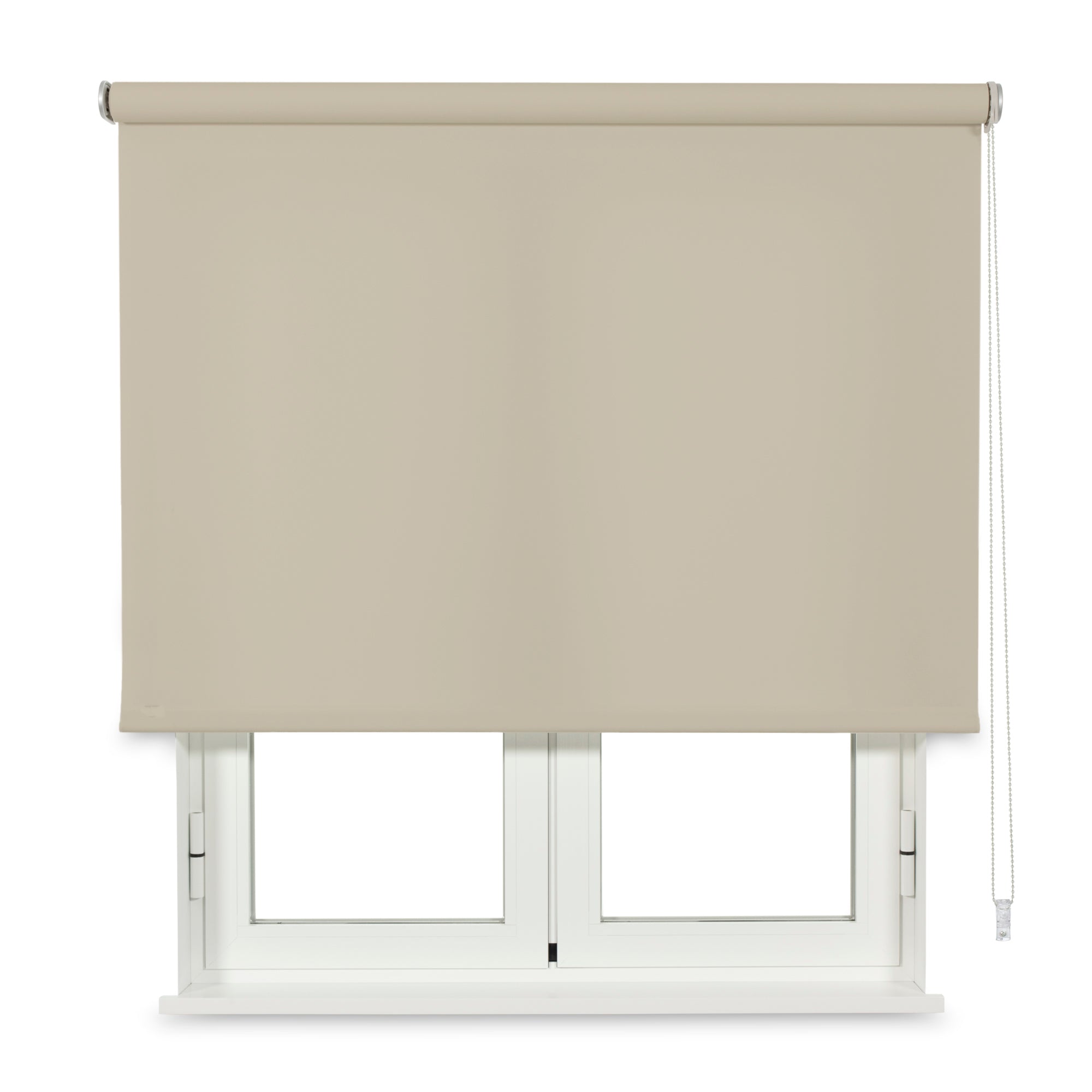 VIEWTEX Tenda a rullo Traslucida Chela Beige 90 X 250cm - Made in Europe - 5 anni di Garanzia