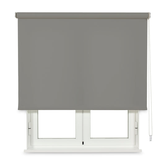 VIEWTEX Tenda a rullo Traslucida Chela Grigio 220 X 250cm - Made in Europe - 5 anni di Garanzia