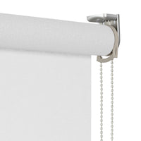 VIEWTEX Tenda a rullo traslucida Cotone (Cotone riciclato) Bianco 90 X 250cm - Made in Europe - 5 anni di garanzia