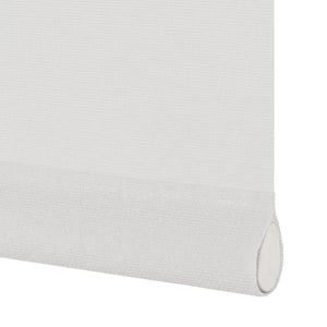 VIEWTEX Tenda a rullo traslucida Cotone (Cotone riciclato) Bianco 120 X 250cm - Made in Europe - 5 anni di garanzia