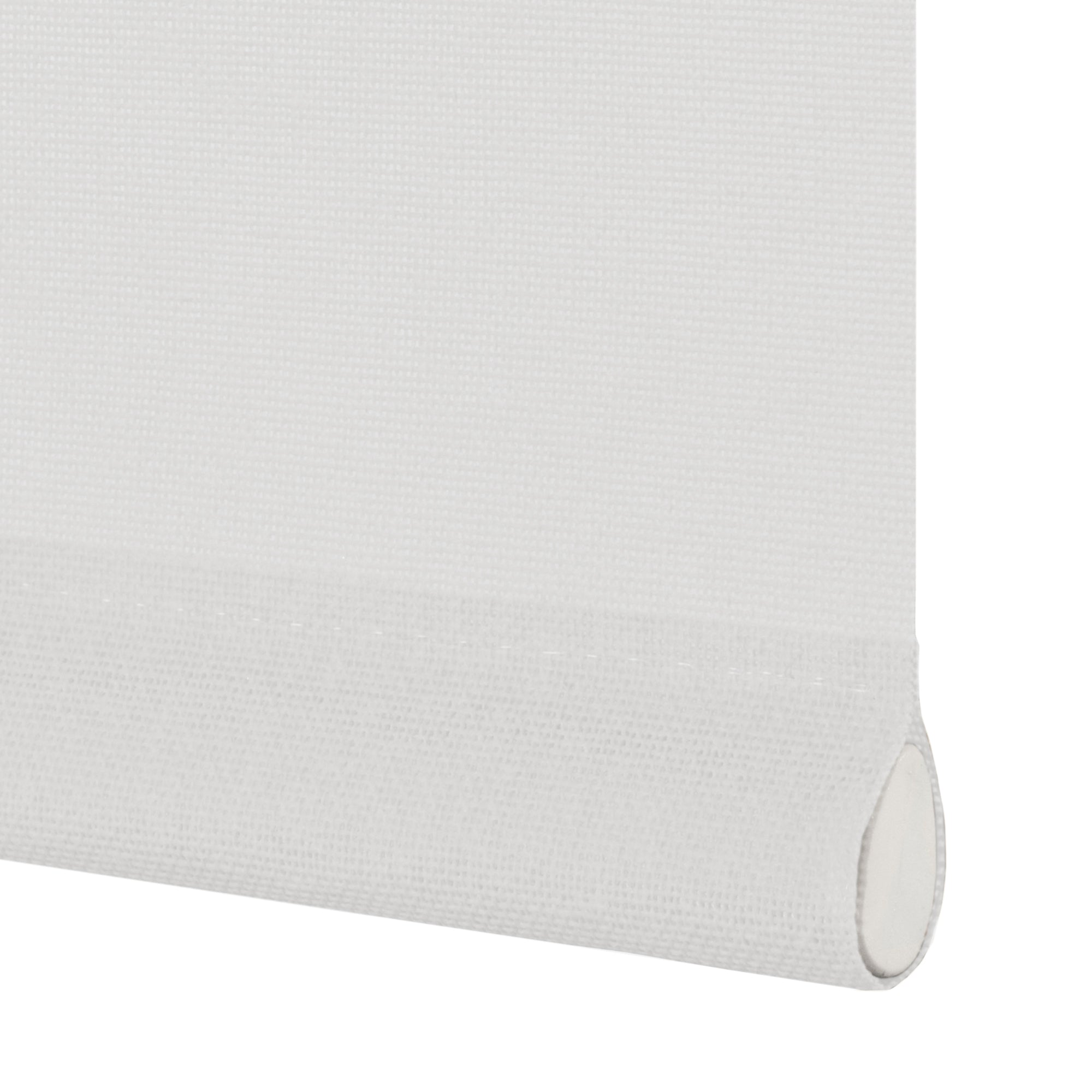 VIEWTEX Tenda a rullo traslucida Cotone (Cotone riciclato) Bianco 75 X 250cm - Made in Europe - 5 anni di garanzia