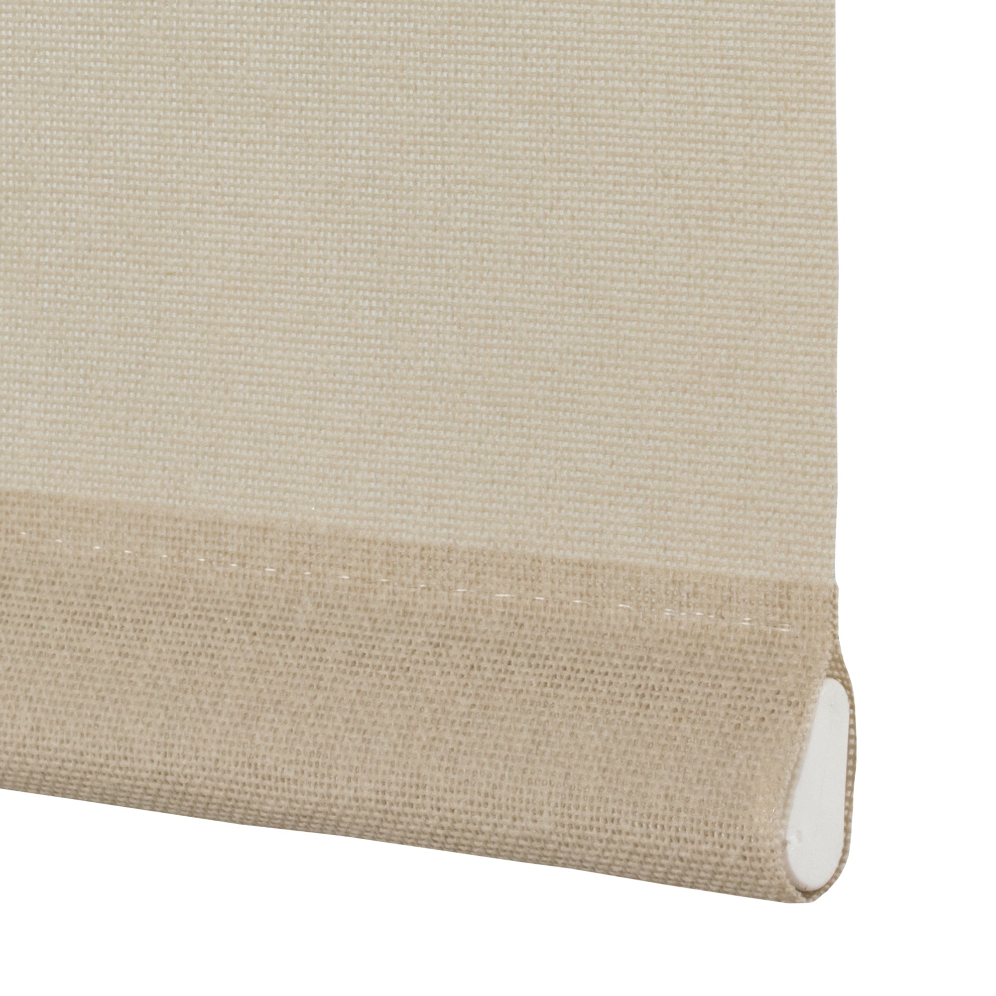 VIEWTEX Tenda a rullo traslucida Cotone (Cotone riciclato) Beige 135 X 250cm - Made in Europe - 5 anni di garanzia