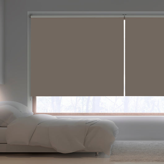 VIEWTEX Tenda a rullo opaca termica/oscurante Solpor marrone 135x250 cm