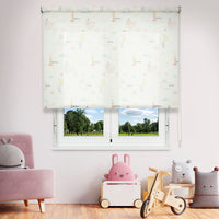 VIEWTEX Tenda a rullo Traslucida Sailor Bianco 180 X 250cm - Made in Europe - 5 anni di garanzia