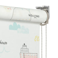 VIEWTEX Tenda a rullo Traslucida Sailor Bianco 150 X 250cm - Made in Europe - 5 anni di garanzia