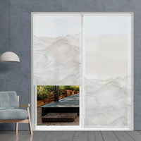 VIEWTEX Tenda a rullo Traslucida Waves Bianco 105 X 250cm - Made in Europe - 5 anni di garanzia