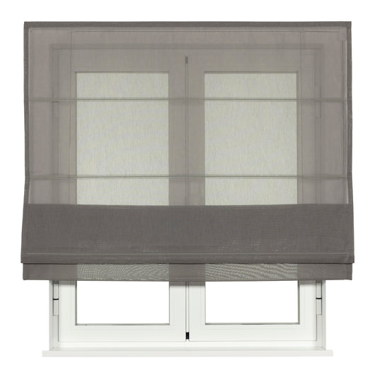VIEWTEX Tenda pacchetto steccata a rete Grigio 90 x 250cm - Made in Europe - 5 anni di garanzia