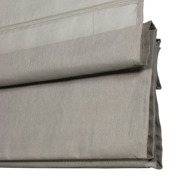 VIEWTEX Tenda pacchetto steccata a rete Grigio 120 x 250cm - Made in Europe - 5 anni di garanzia