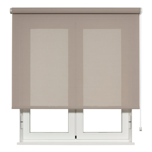 VIEWTEX Tenda a rullo Screen  10% Grado di apertura pebble 150 x 250 cm - Made in Europe - 5 anni di garanzia
