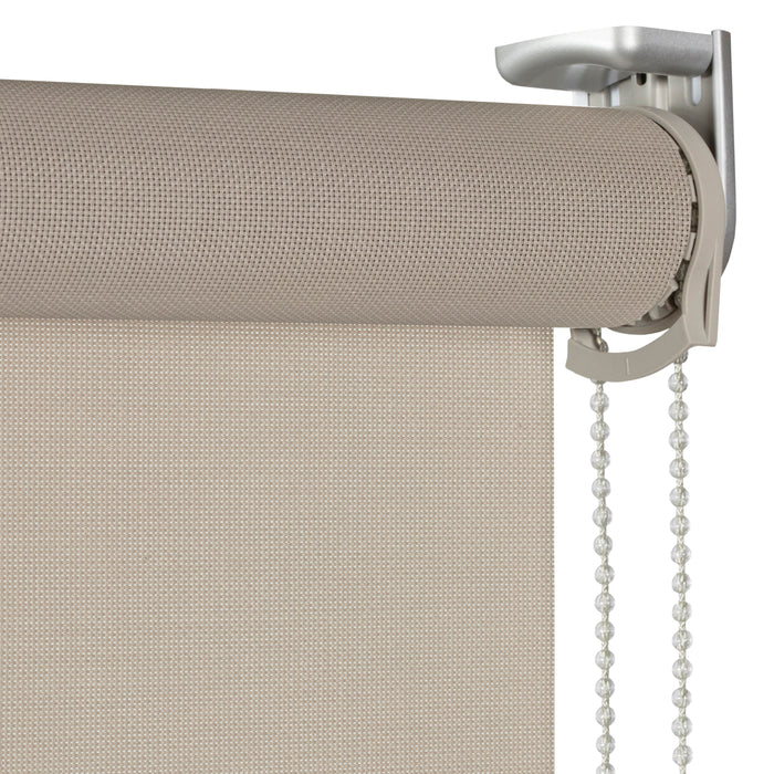 VIEWTEX Tenda a rullo Screen  10% Grado di apertura pebble 90 x 250 cm - Made in Europe - 5 anni di garanzia