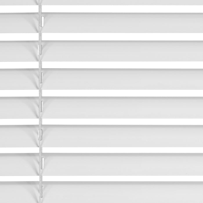 Veneziana in alluminio 25mm 80 X 250cm colore bianco, Made in Europe