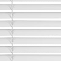 Veneziana in alluminio 25mm 60 X 250cm colore bianco, Made in Europe