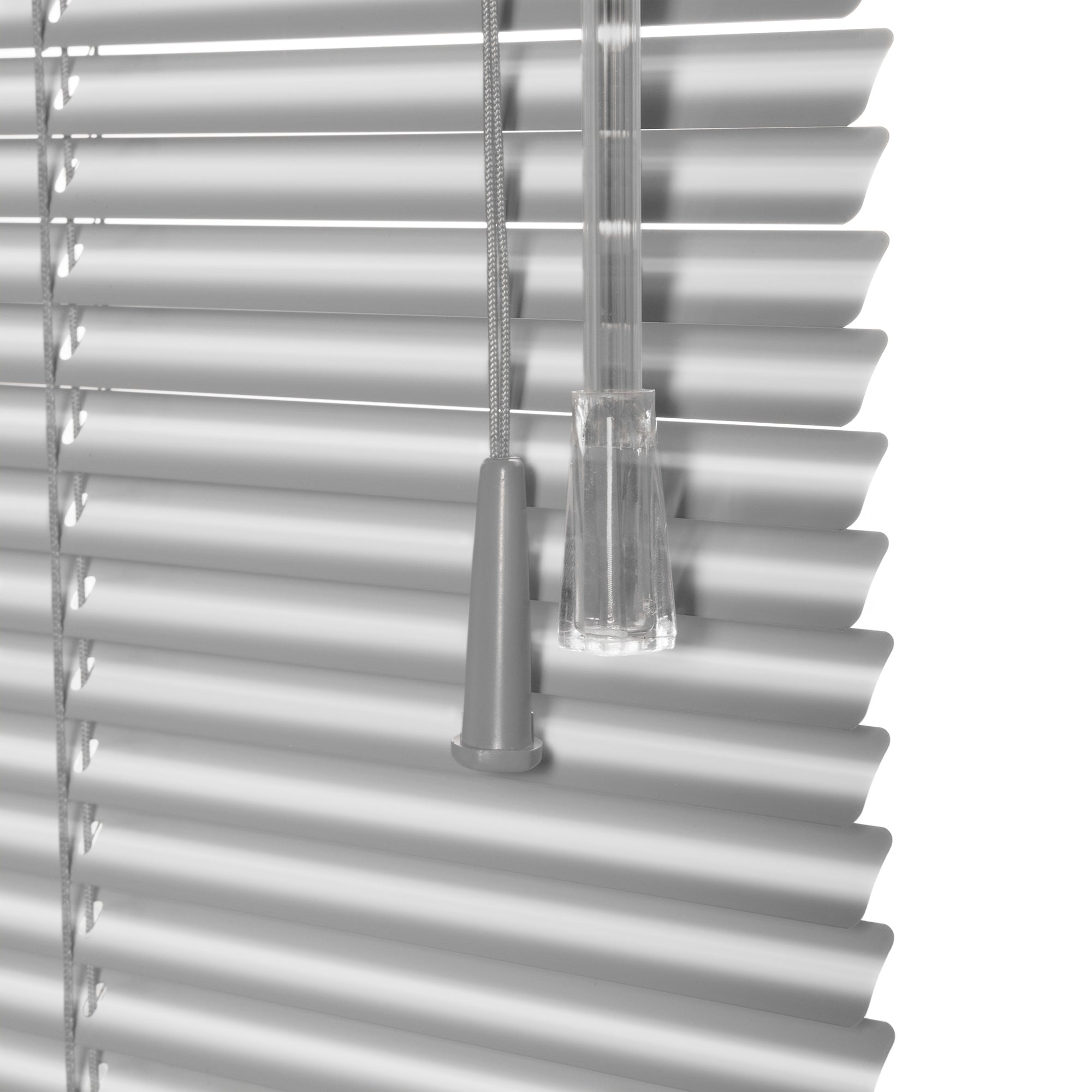 Veneziana in alluminio 25mm alluminio 120 X 250cm colore alluminio, Made in Europe