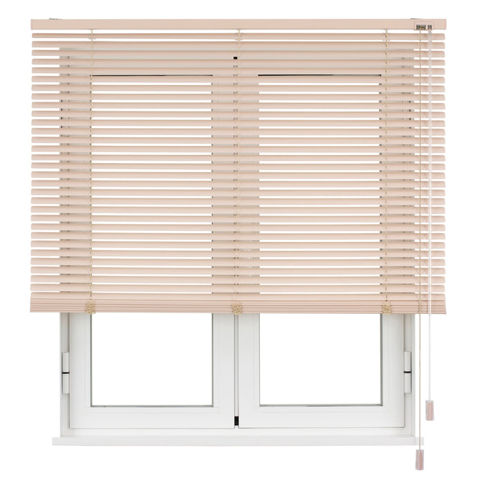 Veneziana in alluminio  25mm rosa palo  120 X 175cm - Made in Europe