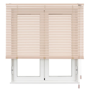 Veneziana in alluminio  25mm rosa palo  120 X 250cm - Made in Europe