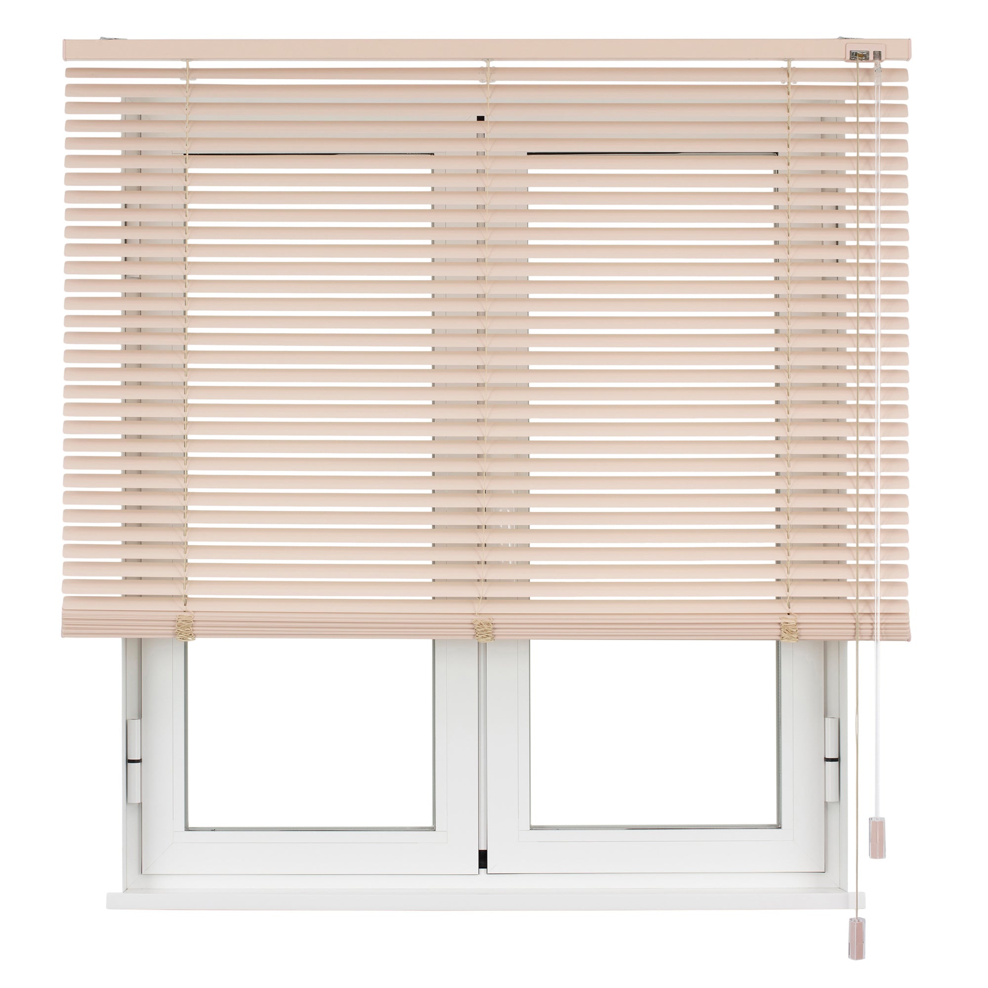 Veneziana in alluminio  25mm rosa palo  100 X 250cm - Made in Europe