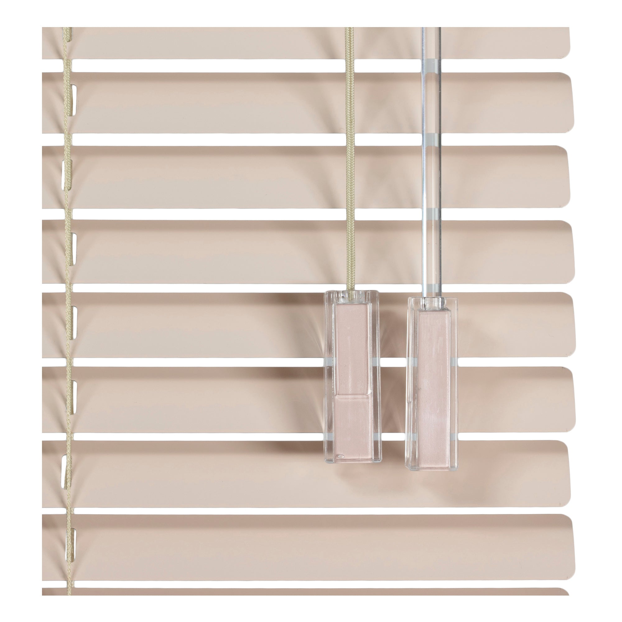 Veneziana in alluminio  25mm rosa palo  100 X 250cm - Made in Europe