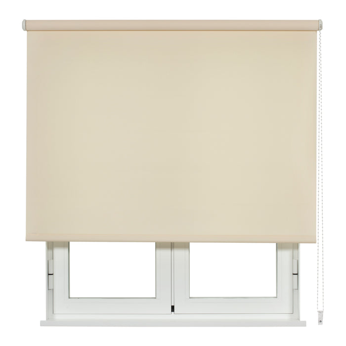 VIEWTEX Tenda a rullo Traslucida Basic Ivory 150 X 250cm - Made in Europe - 5 anni di Garanzia