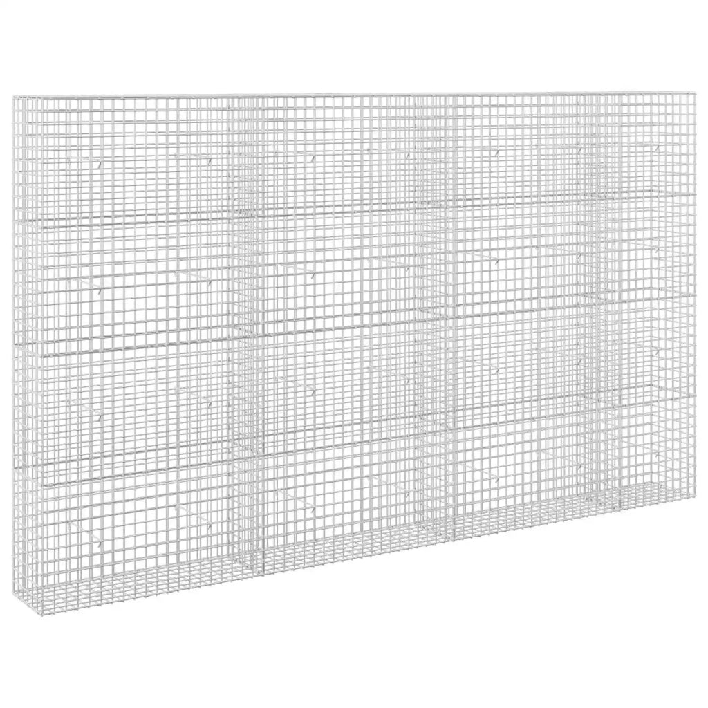 Gabion con Filo da 3,5 mm e Maglia da 5x5 cm 450x30x200 cm 3462291