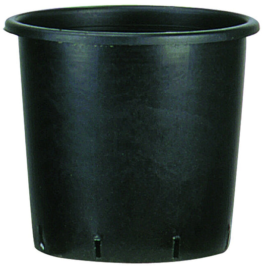 VASO VIVAIO, VASO DA COLTIVAZIONE, VASO IN PLASTICA 9,5 LT 24X24H VASO NERO