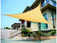 vela ombreggiante triangolare col. beige mt. 3,6x3,6x3,6 cod:ferx.vit43582