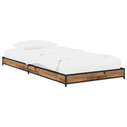 Struttura del letto-Giroletto Legno antico 80 x 200 cm 322873