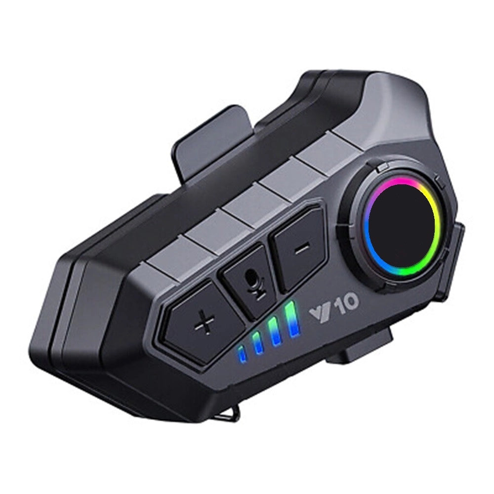 Trade Shop - Auricolare Cuffie Casco Moto 5.3 Interfono Ipx6 Impermeabile Risposta Automatica Le-524 -