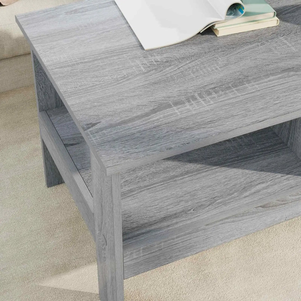 Tavolino da salotto Grigio Sonoma 90 x 50 x 45 cm 8000257