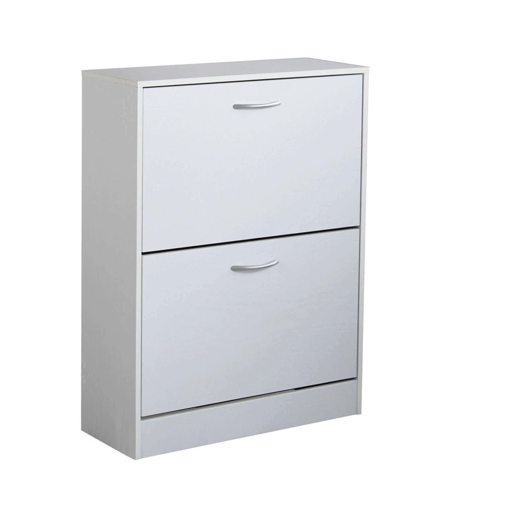 Scarpiera con 2 ante in Legno cm 60x24x80 - GARY