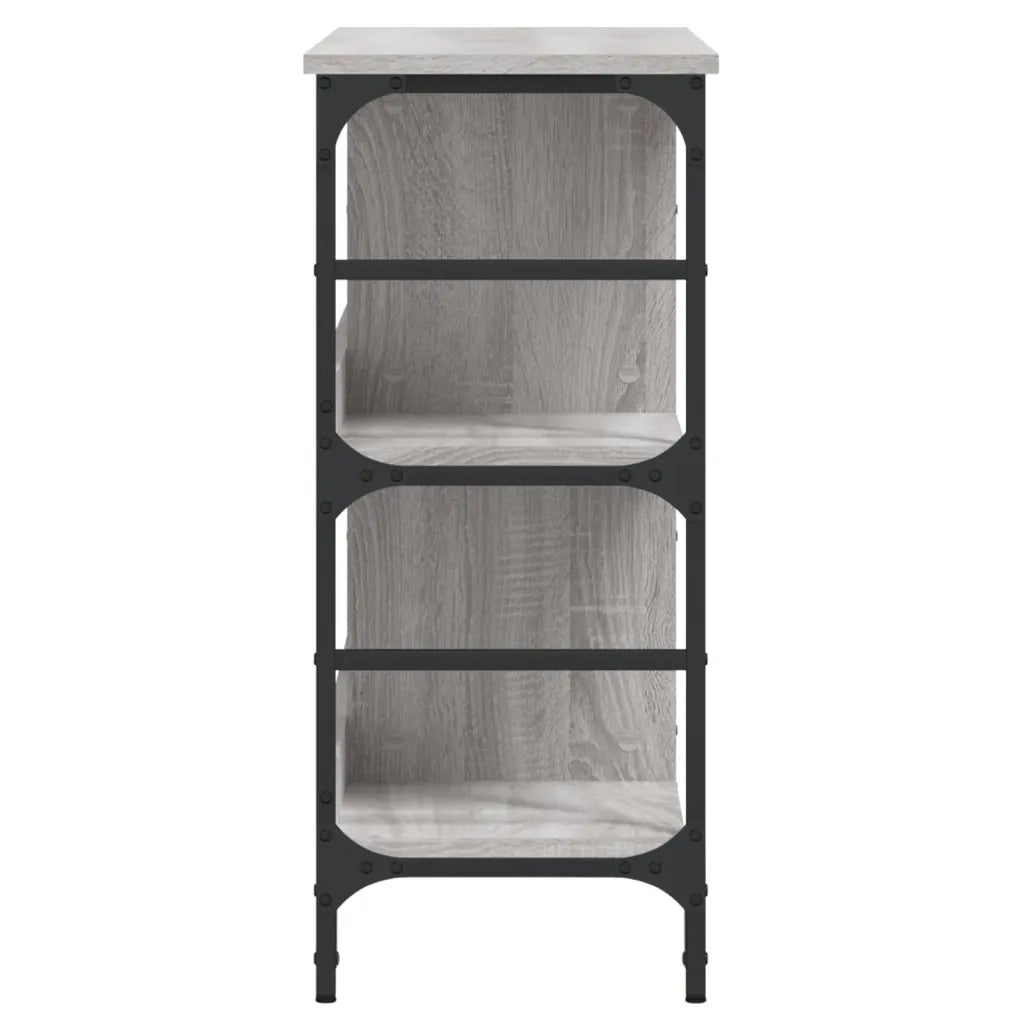 Credenza Grigio Sonoma 102x32x73,5 cm in Legno Multistrato 837725